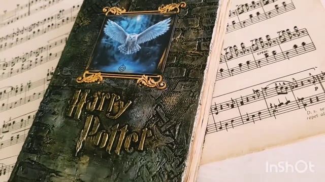 Обзор Блокнота Гарри Поттер микс-медиа / Mixed-media Notebook Harry Potter Review смотреть онлайн