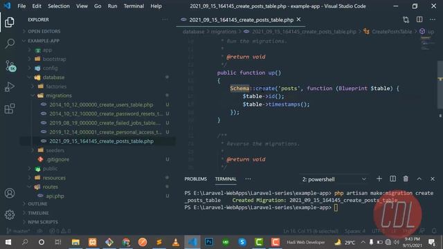 (13) What is Migration | Laravel Migrations | Why use them | How to Generate