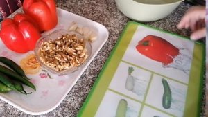 МАКДУС - квашеные острые фаршированные баклажаны с ореховой начинкой?Арабская кухня