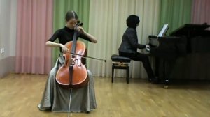 Л. Боккерини "Рондо" Малишенко Дарья, 11 лет 5 класс виолончель