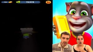 Болтушка и ПРоХоДиМеЦ Собирают ЗОЛОТО и Строят ДОМ ТОМУ! #398 Игра Том Бег за ЗОЛОТОМ