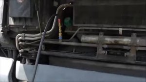 Заправка автокондиционера грузовика MAN