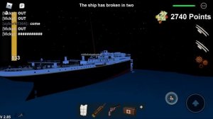 Titanic sinking roblox version (carpathia)