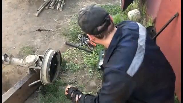 Снятие и разбор заднего моста ВАЗ 2101-07