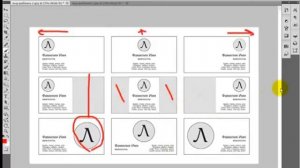 Как сделать визитку в Фотошопе. Часть 1. Шаблон
