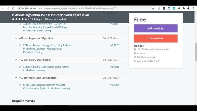 XGBoost Machine Learning Algorithm for Classification and Regression | Free Online Courses