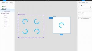 How To Create Loading Button (with loading spinner inside) On Figma