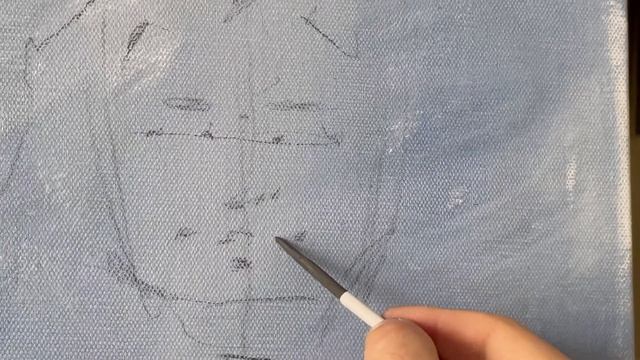 Живопись маслом, пишу портрет девочки. Художник Александр Одинцов смотреть онлайн