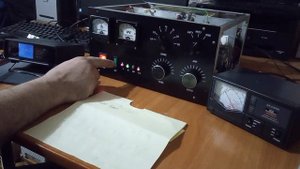 HF amplifier 3 GU-50. КВ усилитель 3 ГУ-50.QSO from 7mhz OR1Z.
