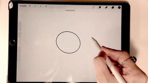 Стабилизация линии , ровный контур и создание новых кистей в Procreate