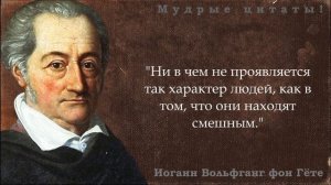 Лучшие Цитаты Гёте .Стоит над этим задуматься.