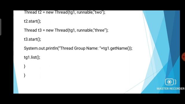 CS3391 THREAD GROUPS IN JAVA смотреть онлайн