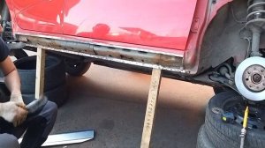 Замена порогов на ШЕВРОЛЕ АВЕО