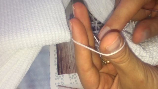 Как сделать петельку на полотенце очень легко и быстро | Irinochka HandMade смотреть онлайн