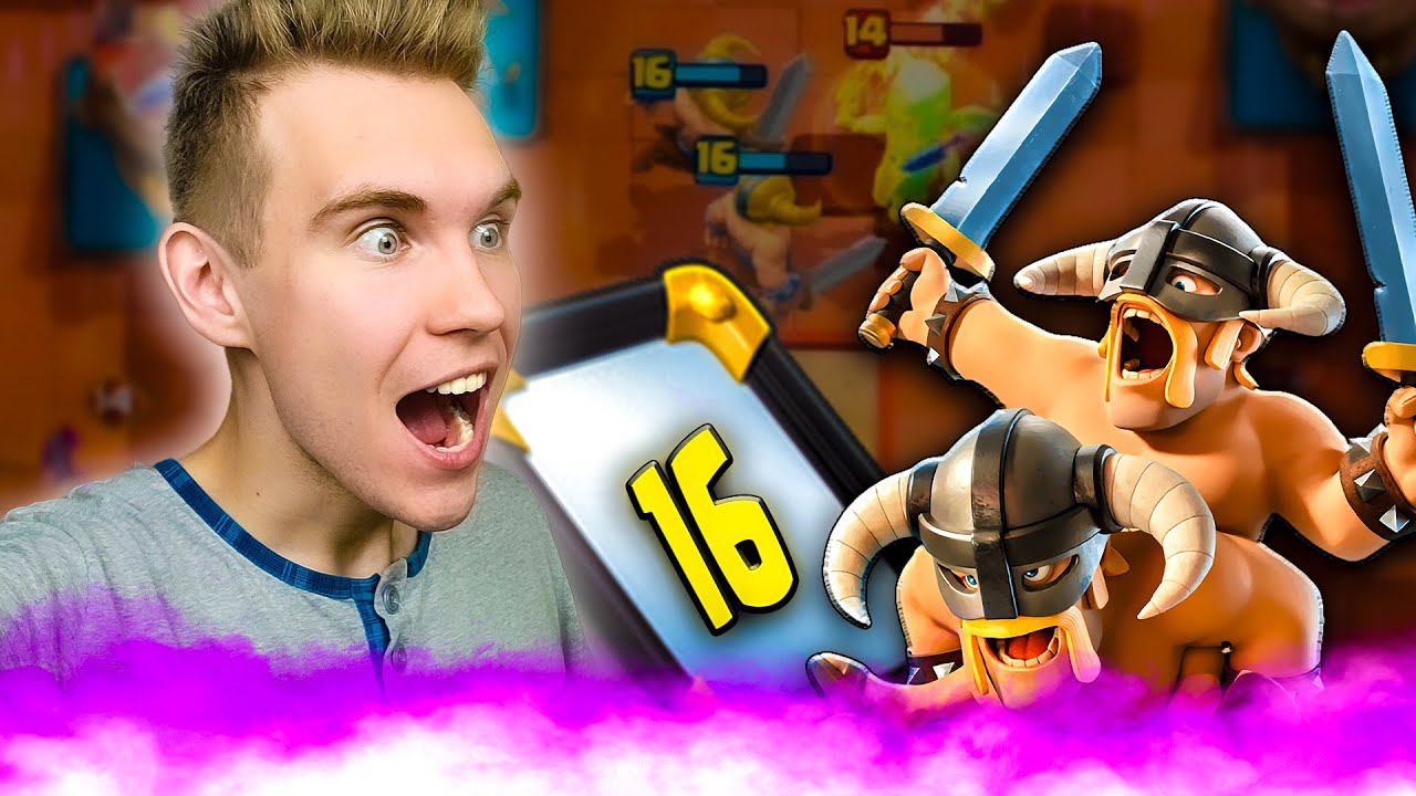 16 КАРТЫ ИМБА!!! в Клеш Рояль | Clash Royale смотреть онлайн