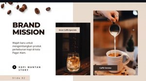 KOPI MANTAN - SIMPLE COFFEE-SHOP LANDING PAGE - Pitch Deck