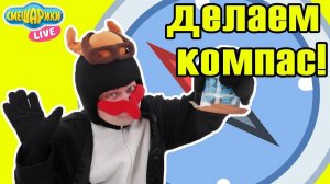 СМЕШАРИКИ и ПИН: делаем компас в Пин-код шоу!