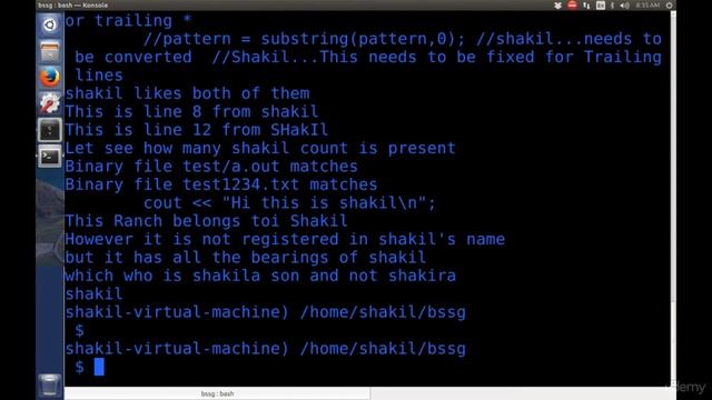 Bash Shell scripting and automation