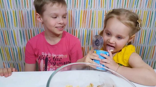 Готовим! Златуня и Max делают Сладкую Колбаску! Как сделать Сладкую колбаску из печенья? | Златуня