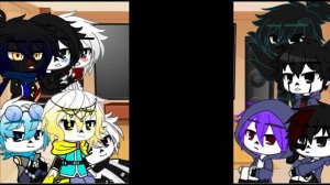 Sans A'us react to ink as mitsuri 1/1