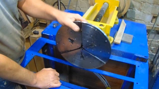 Патрон на токарный станок . смотреть онлайн