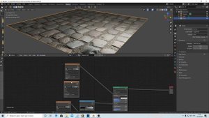 blender, 3д  как правильно настроить PBR материал и текстуру