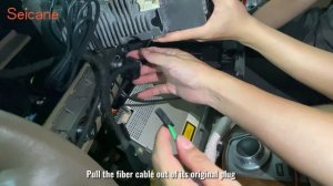 How to remove original screen and install android radio BMW 7 Series E65 E66 E92 CCC 2004 -2008？