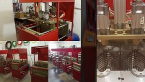 49/Оборудование для выдува ПЭТ. Формирователь предназначен для производства тары от 005л до 60л