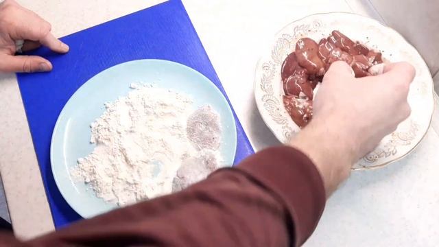 куряча печінка,як приготувати,дуже просто