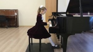 Елизавета Перова, 7 лет, г.Воронеж
П. И. Чайковский. Сладкая греза. Детский альбом.