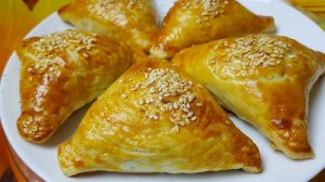 Самса с бараниной, цыганка готовит. Gipsy cuisine.