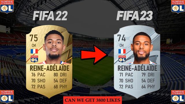 Olympique Lyon squad evolution from FIFA 22 to FIFA 23 | FUT Cards смотреть онлайн