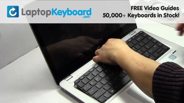 How to Replace HP ProBook 440 Laptop Keyboard & Palmrest, Dismantle 430G1 640G1 MP-12M6 смотреть онлайн