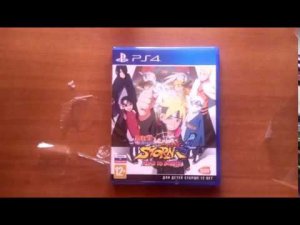 Распаковка Naruto Shippuden - Ultimate Ninja Storm 4: Road to Boruto (PS4) Unbox