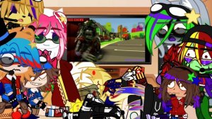 🤣✨//Security Breach react to Funny videos//FNAF x Gacha//Glammike AU//13k sub specially?//🤣✨