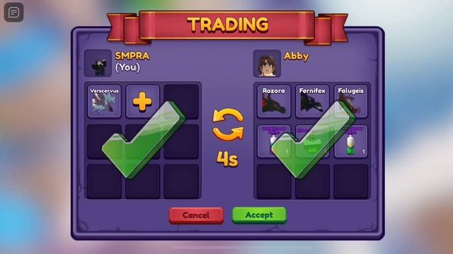 Trading my Verscervus for this amazing offer!( Dragon Adventures Roblox) смотреть онлайн