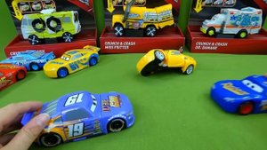 Disney Cars 3 Toys Race & Reck Fabulous Lightning McQueen Cruz Ramirez Miss Fritter Arvy Crash Toys