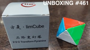 Unboxing №461 Октаэдр Трансформер 2х2 | f/s LimCube 2x2x2 Transform Pyraminx Octahedron