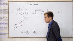 Статика. Что такое плечо силы?