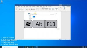 How to take a screenshot in Windows 10