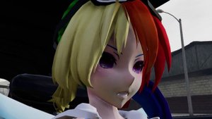 Rainbow Red Light Rev & Burnout - Pedal Pumping animation