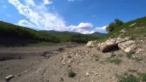 Изобильненское водохранилище, самое проблемное место с водой в Крыму. Алушта без воды.