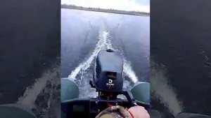 Выход на глиссер. Лодка stefa-2800мс, мотор sea pro t5s.