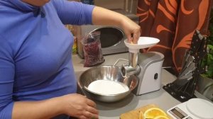 Клюква перекрученная с апельсином .Очень вкусно#cranberry_juice#морс#клюква