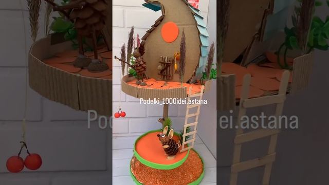 идеи осенних поделок рыбак и мышка