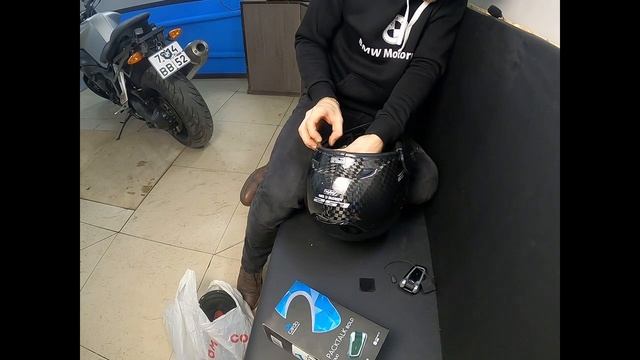 Установка мотогарнитуры. Возможные проблемы! смотреть онлайн