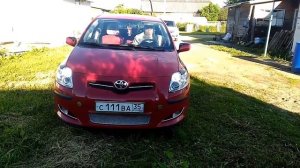 ДХО в секцию поворота toyota auris. чО как светит.