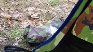 обзор автоматической китайской палатки и все минусы её