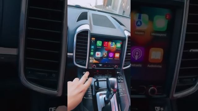 Kit Multimídia Porsche Cayenne 2013 a 2017 android 10 carplay sem fio