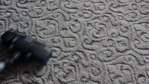 Пример работы пылесоса Philips XD3000/01 (ковровое покрытие)